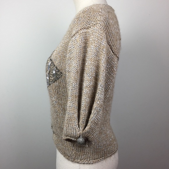 Vintage Marled Embellished Sweater - Picture 2 of 8